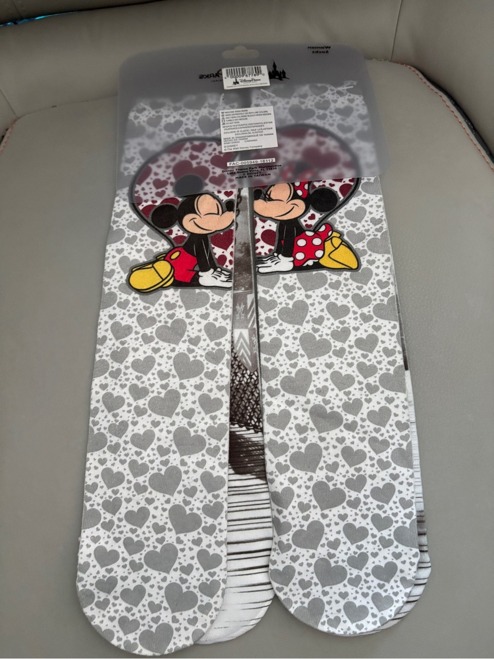Disney Parks Mickey & Minnie Mouse Women's Socks